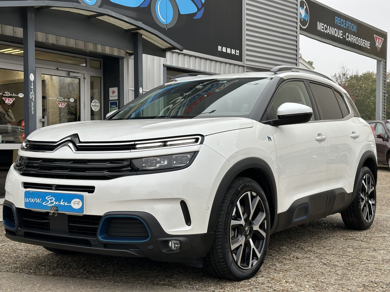 Mandataire Citroën C5 AIRCROSS Hybride Rechargeable 225 S&S e-EAT8 Shine Pack PACK PARK ASSIST / SELLERIE CUIR