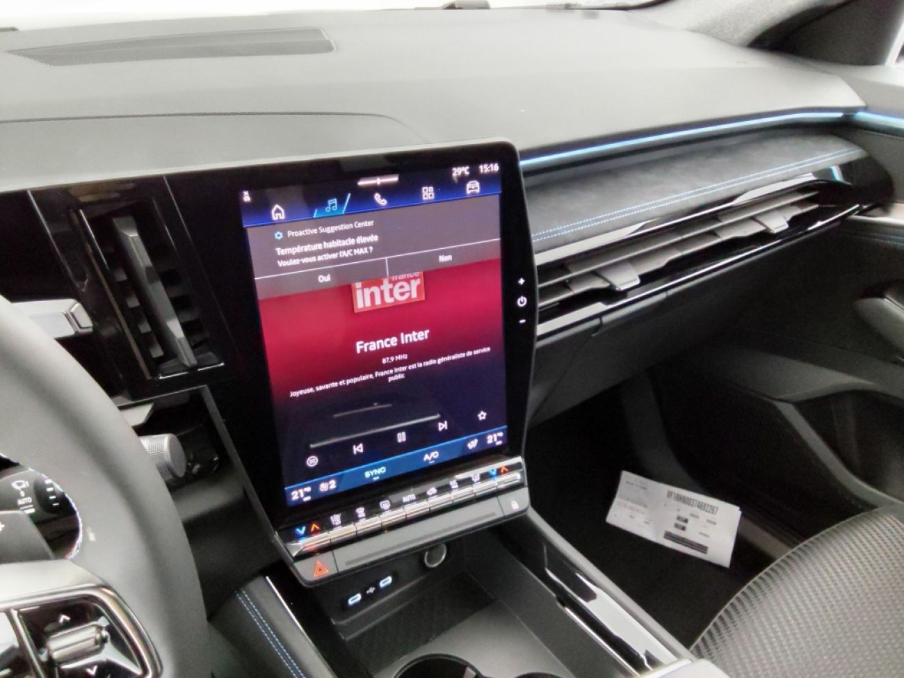 Mandataire RENAULT Espace 1.2 E-TECH FULL HYBRID 200CH ESPRIT ALPINE 7 PLACES - 25